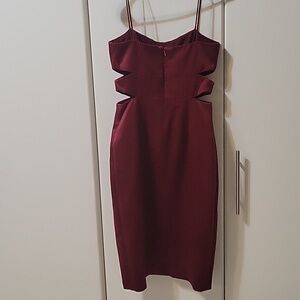 Cynthia Rowley Burgandy dress Size XS
